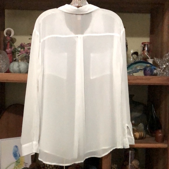 Ladies Decree Sheer Blouse - Picture 3 of 11